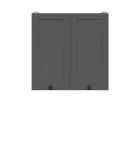 Wall cabinet JUNONA LINE G2D/60/57 BRW graphite order